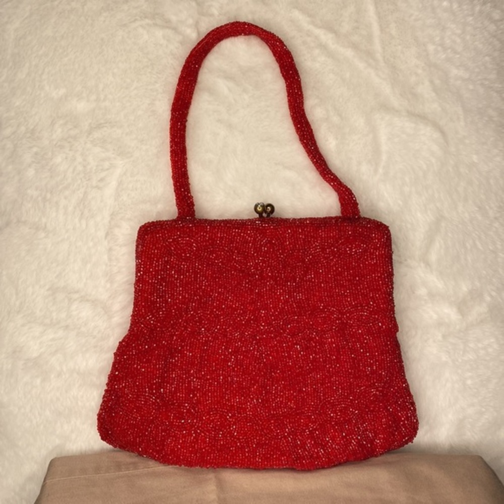 Preowned Vintage Beaded Handbag